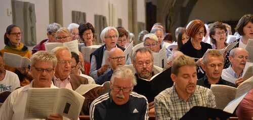 2. Diözesaner Singtag / Katholische Kirche Vorarlberg / Simone Rinner Zweiter Diözesaner Singtag am 22. September 2018 im Dom Feldkirch.